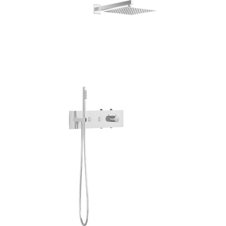 Mexen Azul ensemble de douche encastré, chromé - 7629-03-00