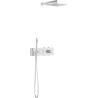 Mexen Azul Unterputz-Duschset, Chrom - 7629-03-00