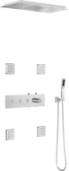 Mexen Soler podžbukni tuš set, krom - 7601-04-00