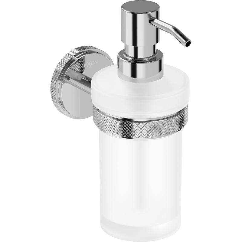 Mexen Gravo dozownik do mydła, chrom - 70A93058-00