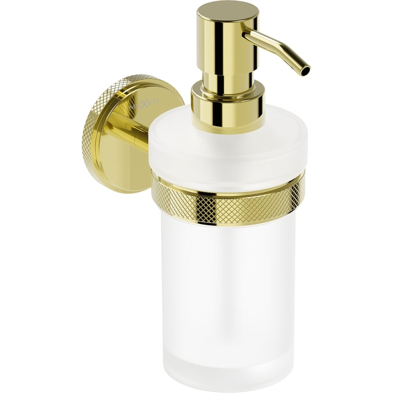 Mexen Gravo dispenser di sapone, dorato - 70A93058-50