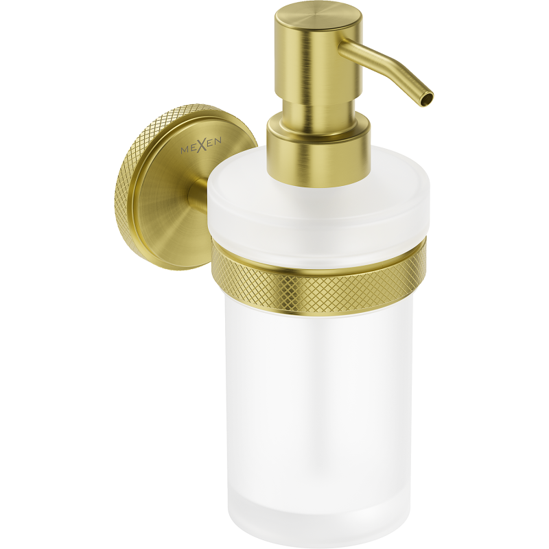 Mexen Gravo ziepju dozators, zelta matēts - 70A93058-55