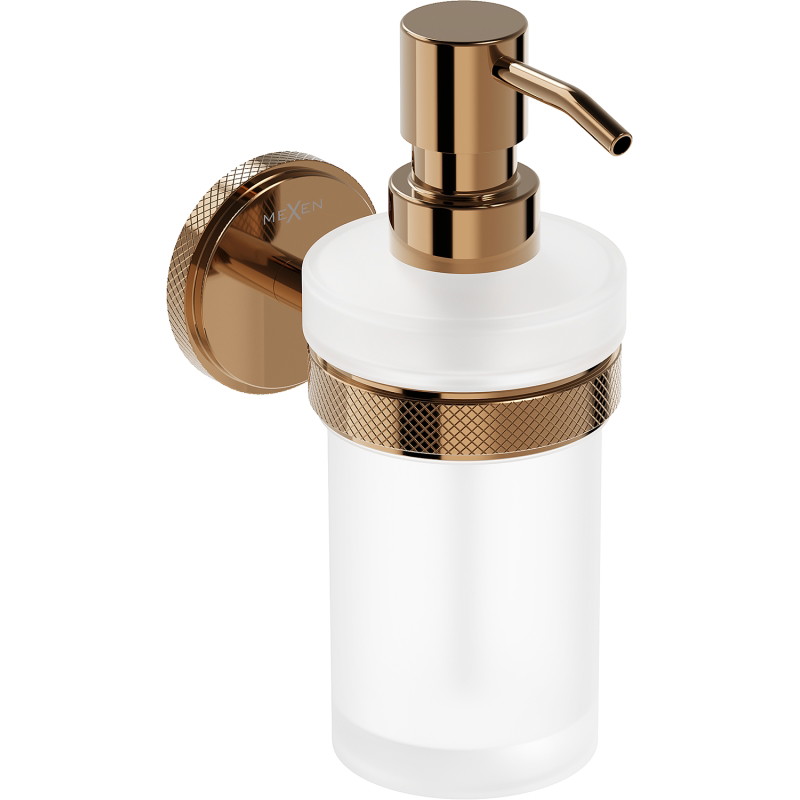 Mexen Gravo dispensador de jabón, oro rosa - 70A93058-60
