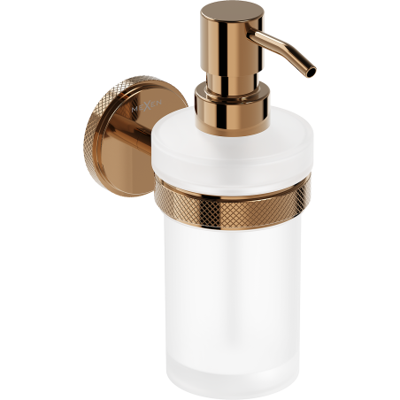 Mexen Gravo ziepju dozators, rozā zelts - 70A93058-60