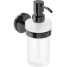 Mexen Gravo dozownik do mydła, black chrome - 70A93058-73