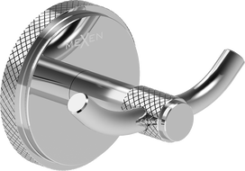 Mexen Gravo dubultais dvieļu āķis, hroms - 70A93012-00