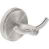 Mexen Gravo crochet double pour serviette, nickel brossé - 70A93012-97