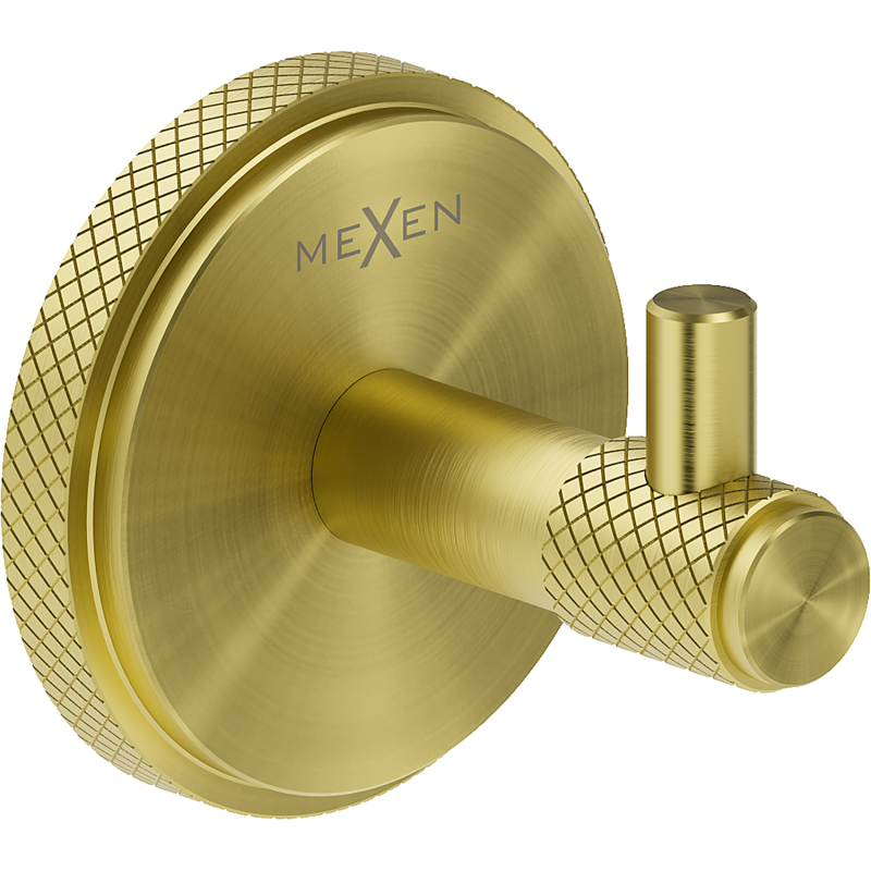 Mexen Gravo γάντζος πετσέτας, χρυσό βουρτσισμένο - 70A93011-55