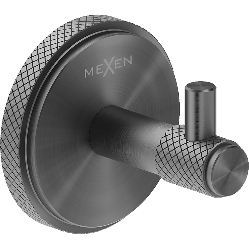 Mexen Gravo crochet à serviette, gris canon brossé - 70A93011-66