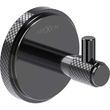 Mexen Gravo άγκιστρο για πετσέτες, μαύρο χρώμιο - 70A93011-73