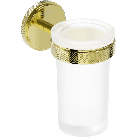 Mexen Gravo vaso para cepillos, dorado - 70A93051-50