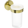 Mexen Gravo toothbrush holder, gold - 70A93051-50