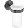 Mexen Gravo tandenborstelhouder, geborsteld gun gray - 70A93051-66