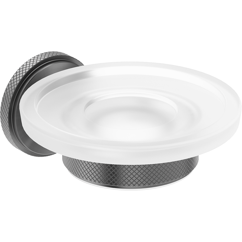 Mexen Gravo θήκη για σαπούνι, γκρι τουφεκισμένο βουρτσισμένο - 70A93055-66