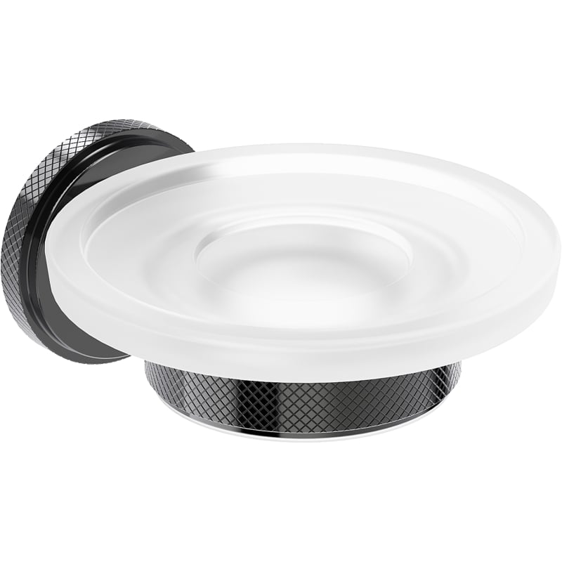 Mexen Gravo estante para ducha, cromo negro - 70A93055-73