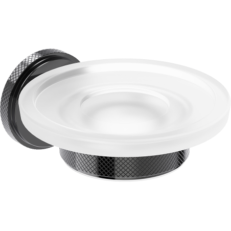 Mexen Gravo ziepju trauks, melns hroms - 70A93055-73