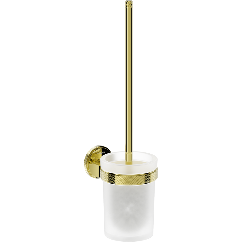 Mexen Gravo βούρτσα τουαλέτας, χρυσή - 70A93071-50