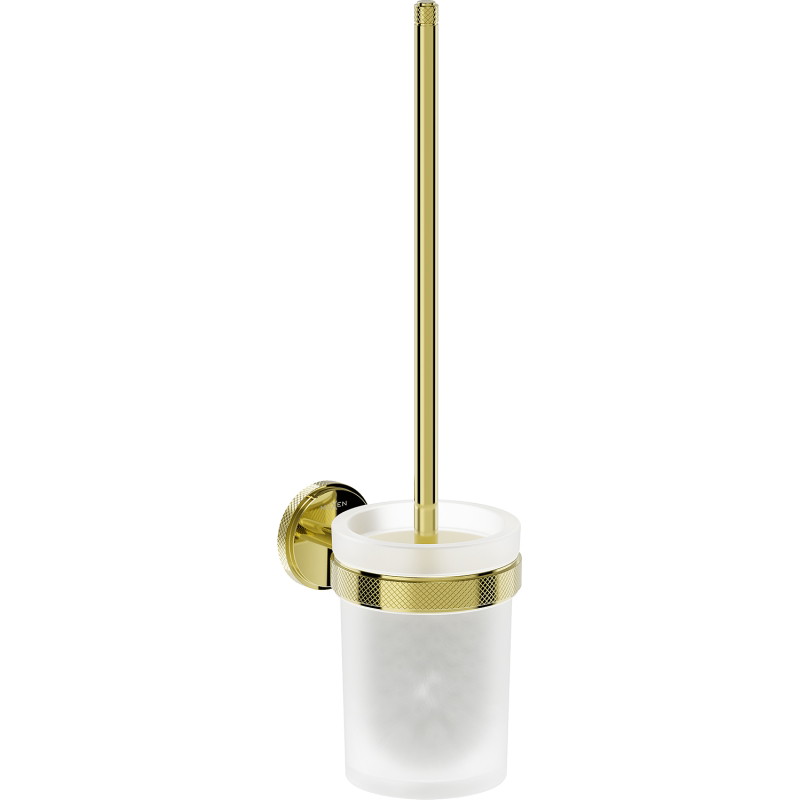 Mexen Gravo spazzola per WC, dorata - 70A93071-50