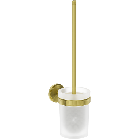 Mexen Gravo toaletna ščetka, zlato brušena - 70A93071-55