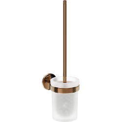 Mexen Gravo toaletna ščetka, rožnato zlato - 70A93071-60
