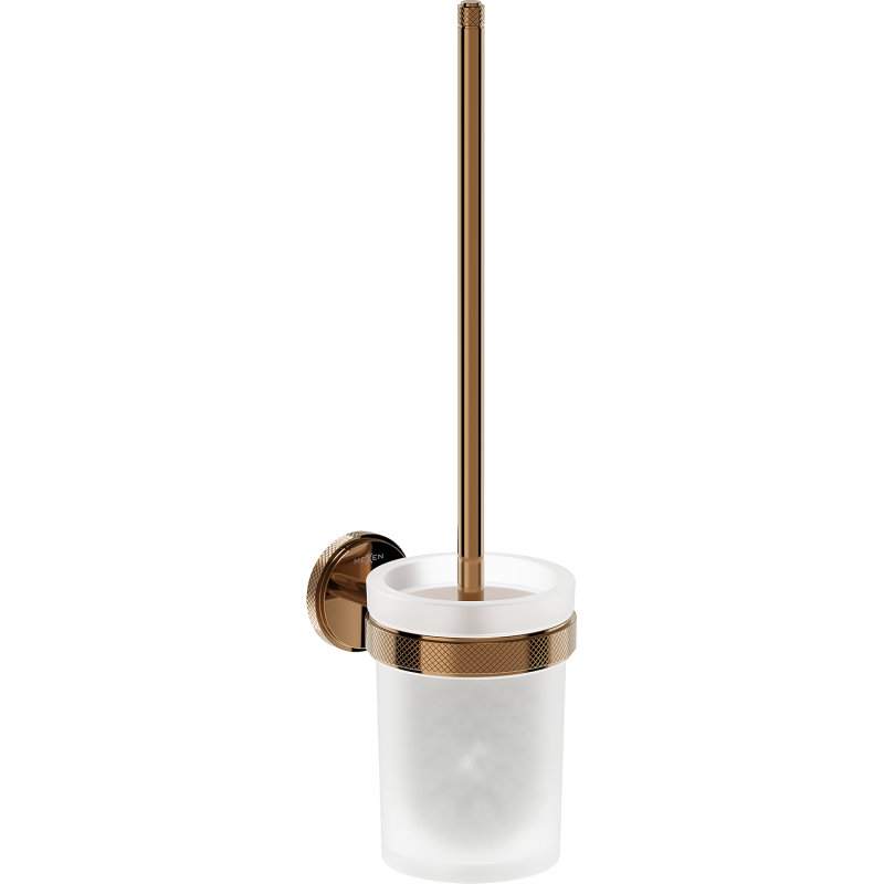 Mexen Gravo brosse de toilette, or rose - 70A93071-60