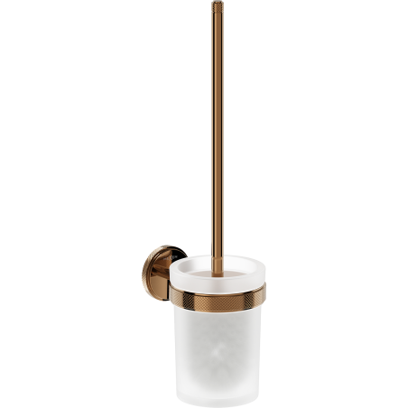 Mexen Gravo βούρτσα τουαλέτας, ροζ χρυσό - 70A93071-60