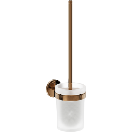 Mexen Gravo brosse de toilette, or rose - 70A93071-60