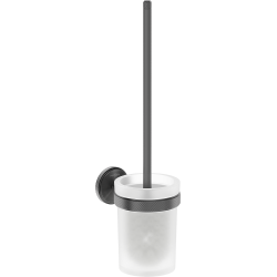 Mexen Gravo ščetka za stranišče, pištolsko sivo ščetkano - 70A93071-66