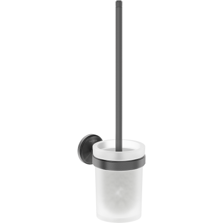 Mexen Gravo szczotka toaletowa, gun gray szczotkowany - 70A93071-66
