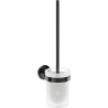 Mexen Gravo toaletna ščetka, črna krom - 70A93071-73