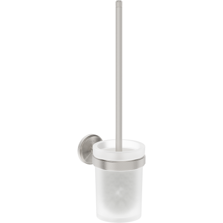 Mexen Gravo brosse de toilette, nickel brossé - 70A93071-97