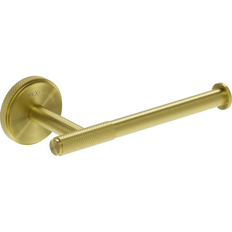 Mexen Gravo tualetes papīra turētājs, matēts zelts - 70A93025-55