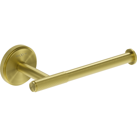 Mexen Gravo suporte para papel higiénico, dourado escovado - 70A93025-55