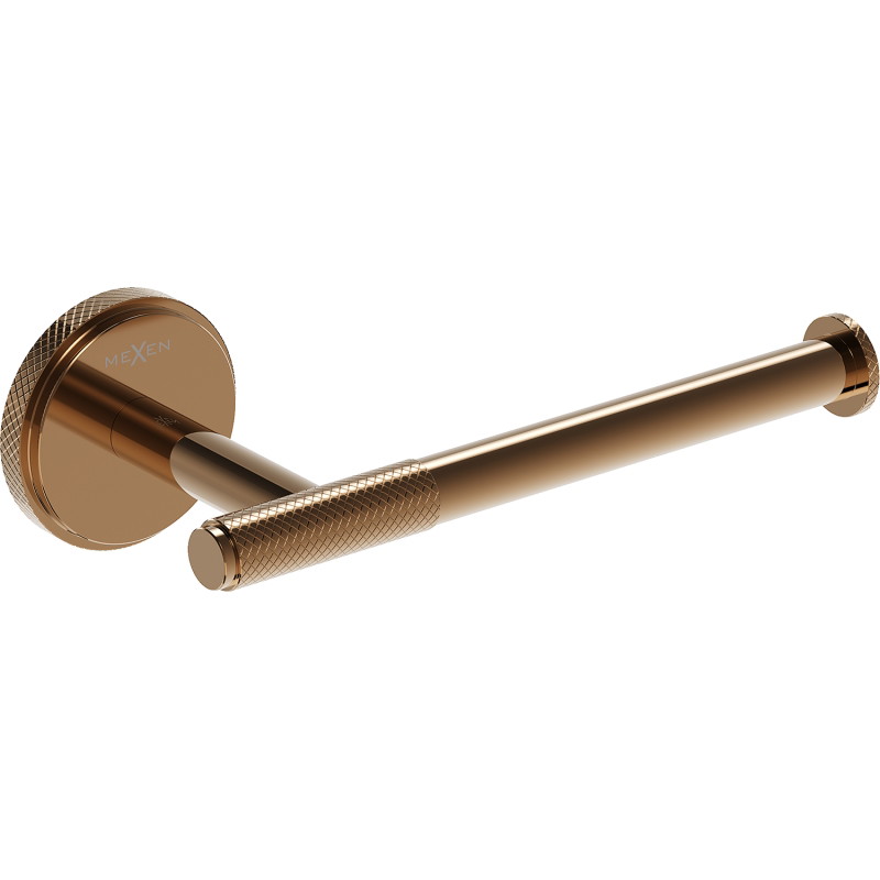 Mexen Gravo soporte para papel higiénico, oro rosa - 70A93025-60