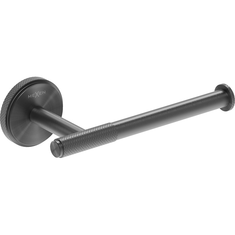 Mexen Gravo Toilettenpapierhalter, gebürstetes Gun Gray - 70A93025-66