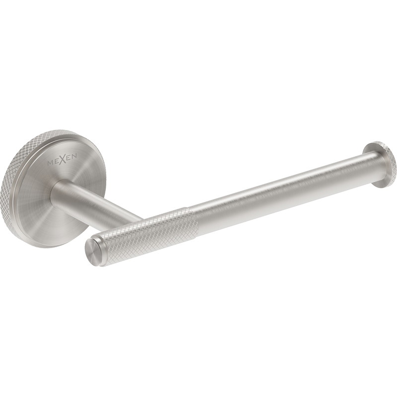 Mexen Gravo toiletrolhouder, geborsteld nikkel - 70A93025-97