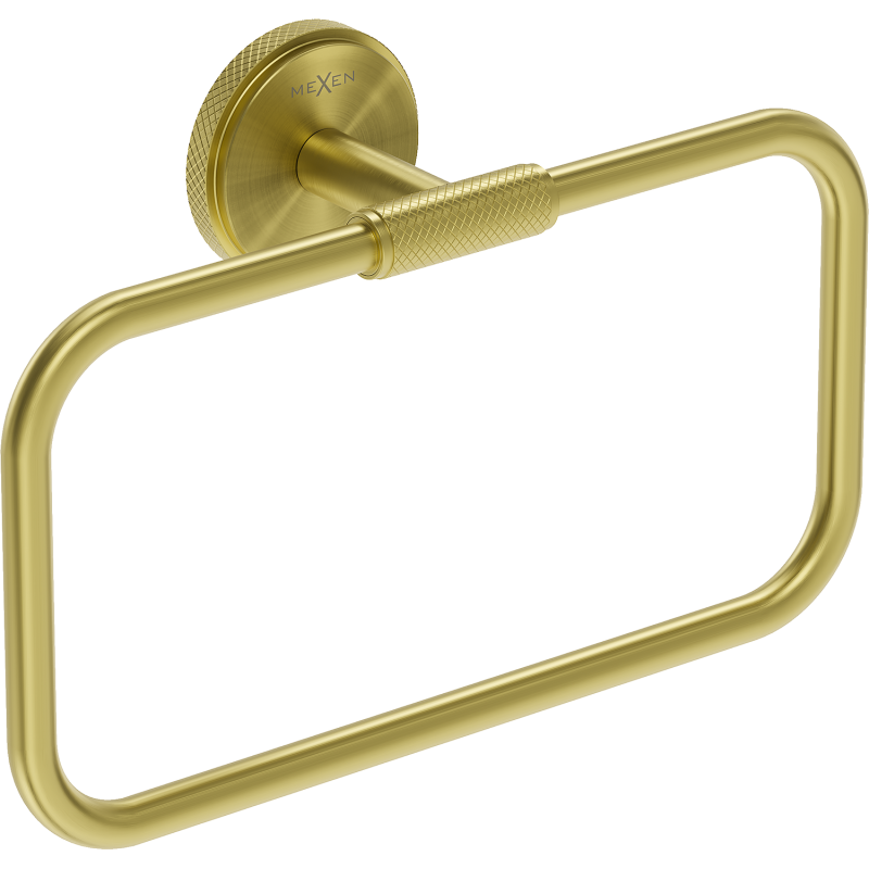 Mexen Gravo dvieļu turētājs, sukots zelts - 70A93031-55