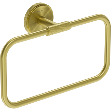 Mexen Gravo dvieļu turētājs, sukots zelts - 70A93031-55