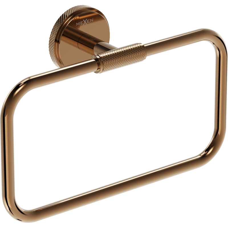 Mexen Gravo dvieļu turētājs, rozā zelts - 70A93031-60