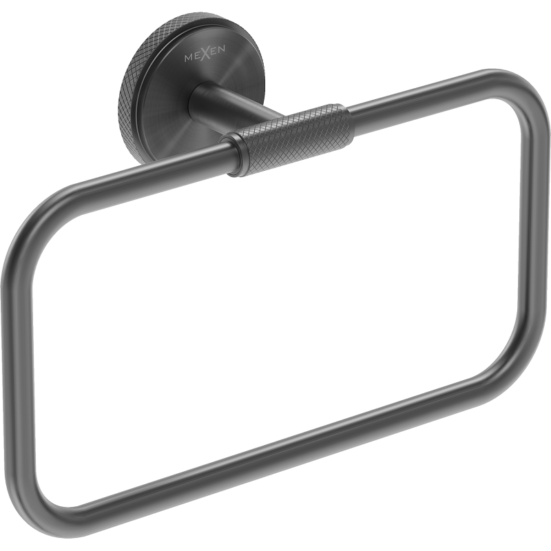 Mexen Gravo dvieļu pakaramais, birstīts gun gray - 70A93031-66