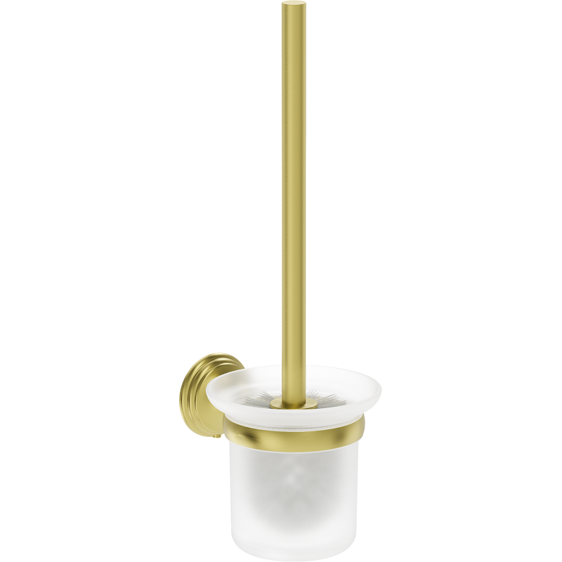 Mexen Lusso brosse de toilette, or brossé - 70A16871-55