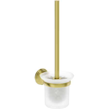 Mexen Lusso βούρτσα τουαλέτας, χρυσή βουρτσισμένη - 70A16871-55