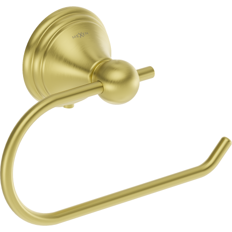 Mexen Lusso soporte para papel higiénico, oro cepillado - 70A16823-55