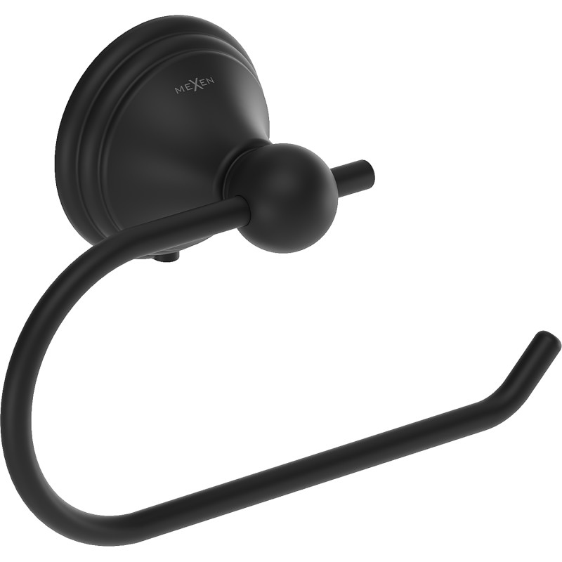 Mexen Lusso Toilettenpapierhalter, schwarz - 70A16823-70