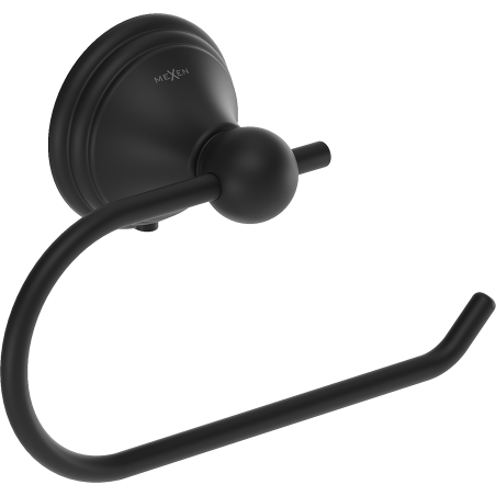 Mexen Lusso tualetes papīra turētājs, melns - 70A16823-70