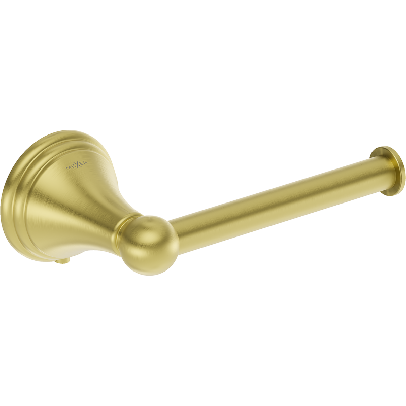 Mexen Lusso tualetes papīra turētājs, matēts zelts - 70A16825-55