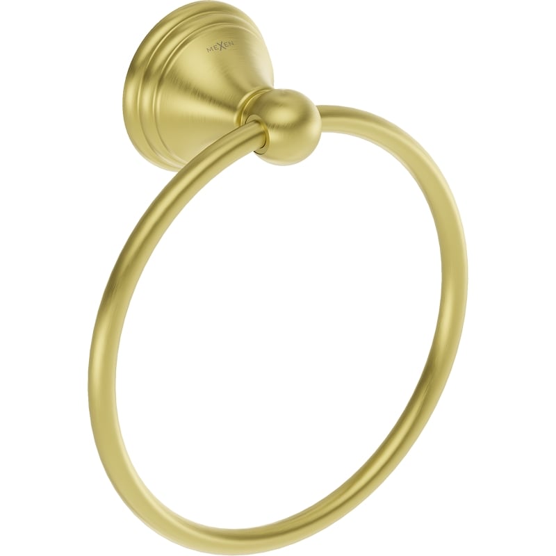 Mexen Lusso suporte de toalhas, dourado escovado - 70A16831-55