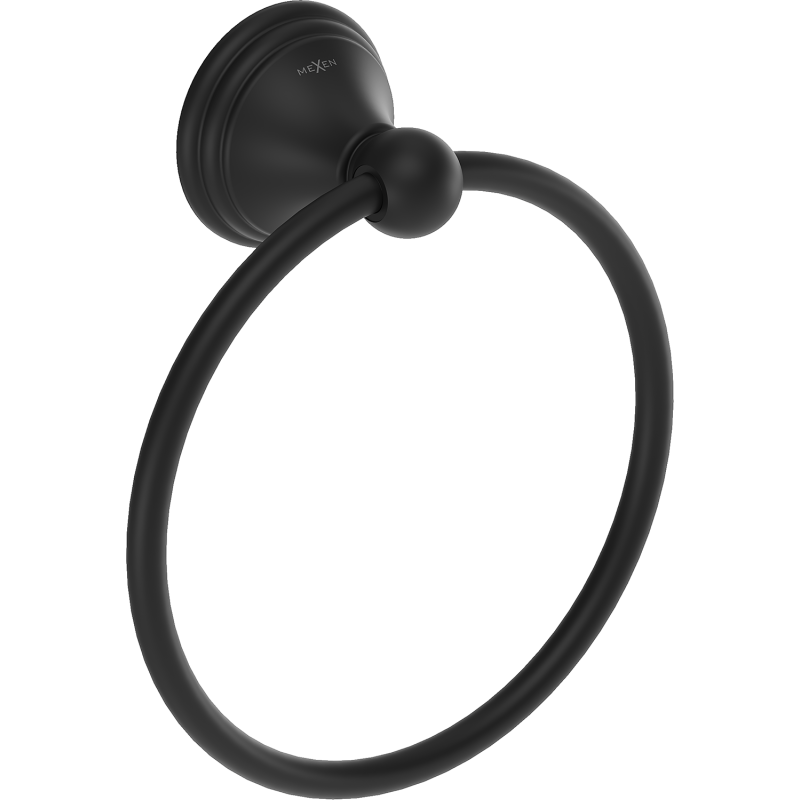 Mexen Lusso dvieļu pakaramais, melns - 70A16831-70