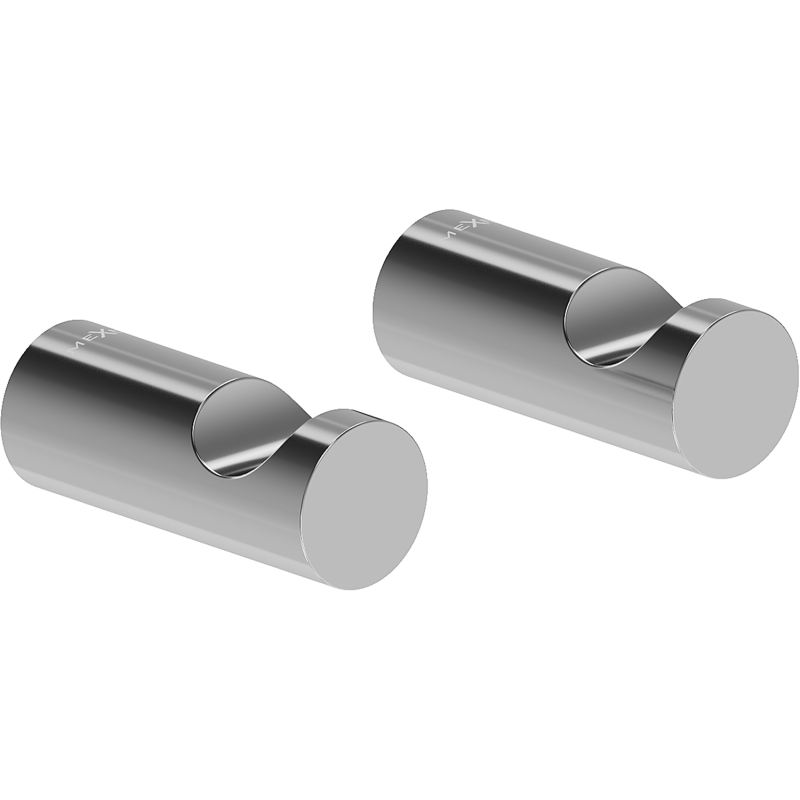 Mexen Loop kljukica za brisačo (2 kosa), krom - 70A71010-00