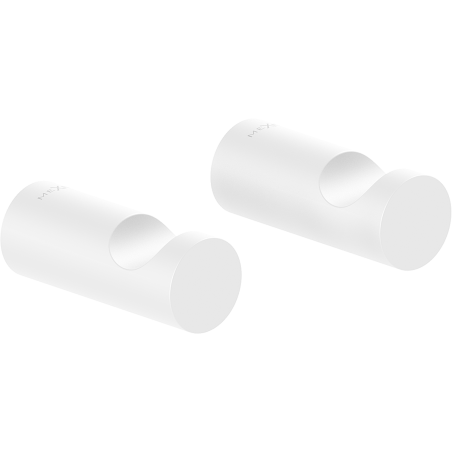 Mexen Loop gancio per asciugamani (2 pezzi), bianco - 70A71010-20